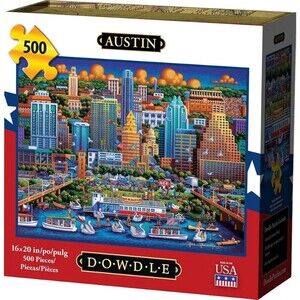Austin Texas Dowdle Puzzle 500 Pcs NEW